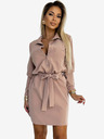 numoco Rochie cu buzunare - bej Numoco CAMILLE