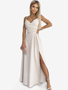 numoco Rochie maxi elegantă cu bretele - bej Numoco CHIARA