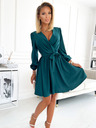 numoco Rochie cu decolteu pentru femei - verde Numoco BINDY