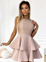 numoco Rochie cu dantelă - bej Numoco LAURA