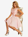numoco Rochie din dantelă - roz pastel Numoco MARTA