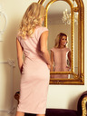 numoco Rochie midi SARA - roz pastel Numoco