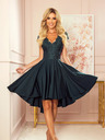 numoco Rochie exclusivistă cu dantelă - verde Numoco PATRICIA