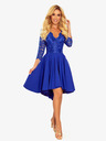 numoco Rochie exclusivistă cu dantelă - albastru Numoco NICOLLE