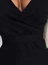 numoco Rochie eleganta cu decolteu geanta - negru Numoco NINA