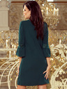 numoco Rochie cu mâneci din dantelă - verde închis Numoco MARGARET