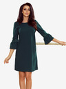 numoco Rochie cu mâneci din dantelă - verde închis Numoco MARGARET