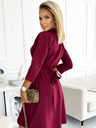 numoco Rochie - Burgundy Numoco SANDY