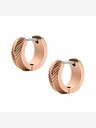 Fossil Cercei pentru femei placați cu aur roz Fossil JF04662791