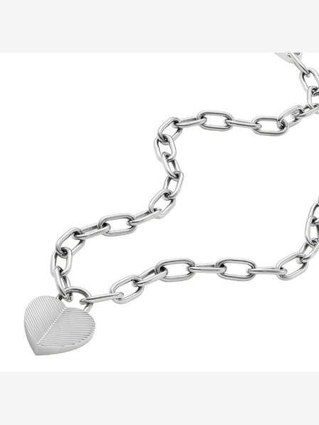 Fossil Colier din oțel pentru femei Fossil JF04657040