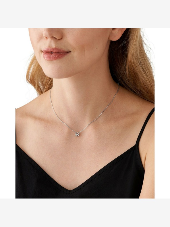 Michael Kors Colier Michael Kors argintiu, pentru femei MKC1726CZ040