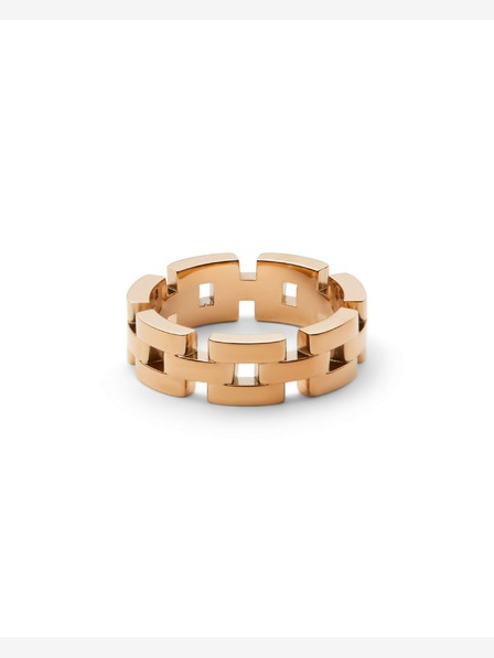 Daniel Wellington Daniel Wellington Inel cu 3 verigi din oțel auriu roz