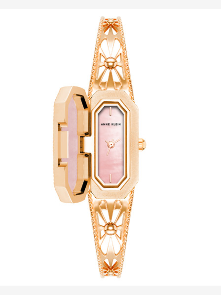 Anne Klein Ceas pătrat pentru femei Anne Klein AK/ 4112RQRG