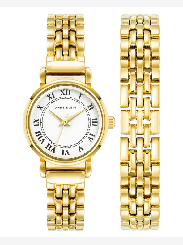 Anne Klein Anne Klein AK/ 4144GPST set cadou ceas de damă și brățară