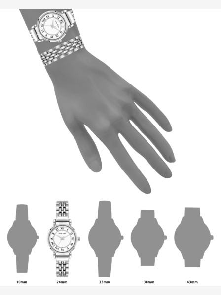Anne Klein Anne Klein AK/ 4145SVST set cadou ceas și brățară pentru femei