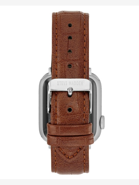 Steve Madden Steve Madden pentru femei curea din piele maro Vegan pentru Apple Watch 38/40/41mm , WS/1002SVHY384041