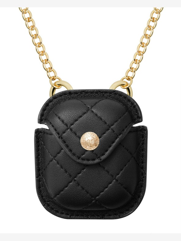 Anne Klein Anne Klein din piele neagră pentru Apple AirPods Pro Headphone Case