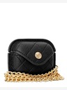 Anne Klein Anne Klein din piele neagră pentru Apple AirPods Pro Headphone Case