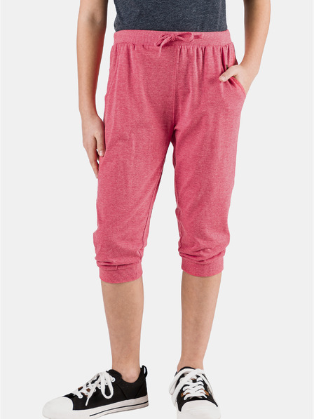 Sam 73 Pantaloni de trening 3/4 roz pentru fete SAM 73