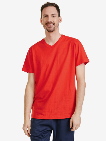 Sam 73 Tricou roșu pentru bărbați SAM 73 Leonard