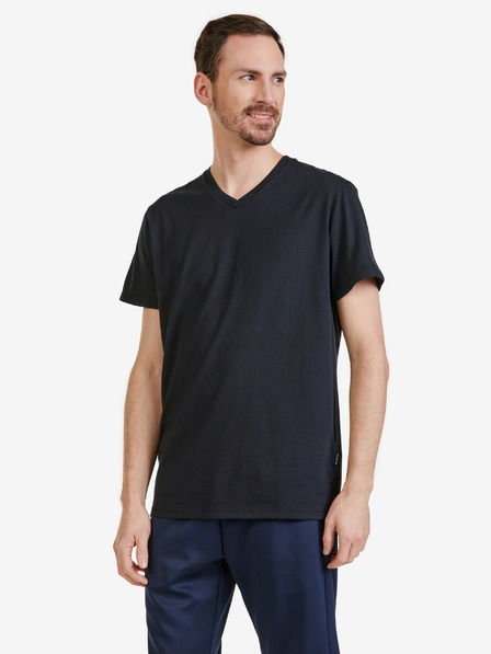 Sam 73 Tricou bărbătesc negru SAM 73 Leonard