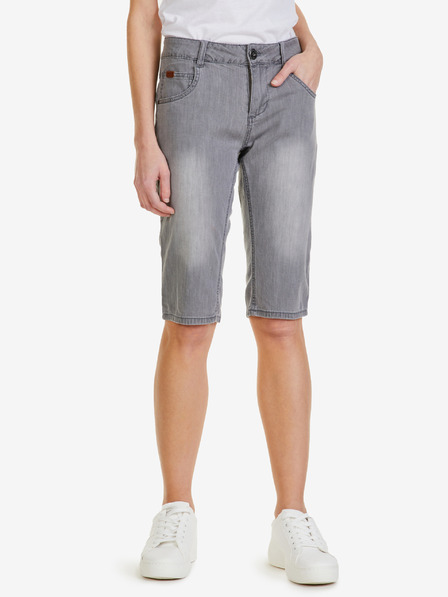 Sam 73 Pantaloni scurți din denim pentru femei, gri închis SAM 73 Cora