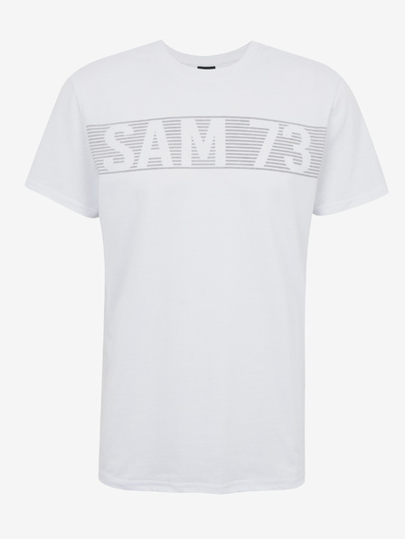 Sam 73 Tricou alb pentru bărbați SAM 73 Barry