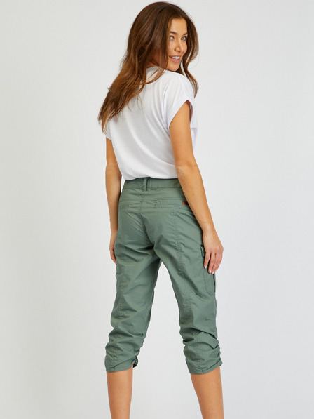 Sam 73 Pantaloni trei sferturi pentru femei verzi SAM73 Fornax