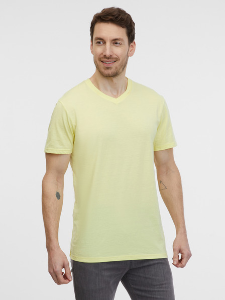Sam 73 Tricou pentru bărbați galben deschis SAM 73 Fidel