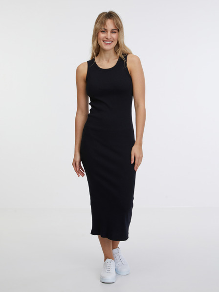 Sam 73 Rochie maxi de bază neagră pentru femei SAM 73 Rita