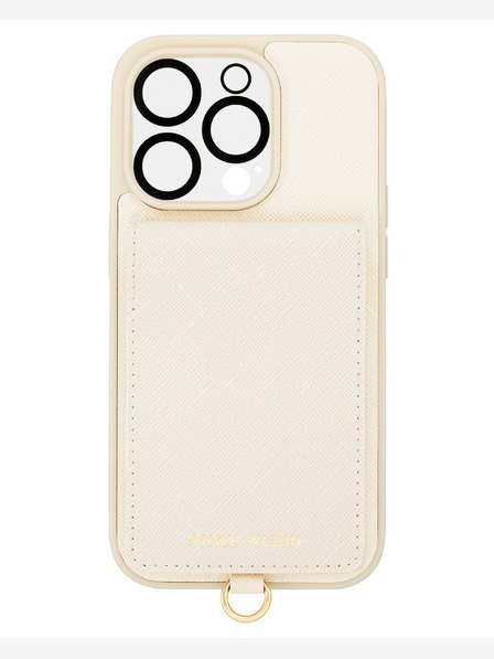 Anne Klein Husă Anne Klein Cream pentru iPhone 14 Pro