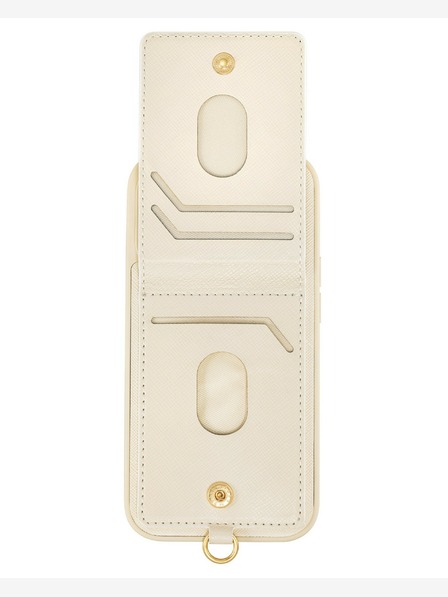 Anne Klein Husă Anne Klein Cream pentru iPhone 14 Pro Max
