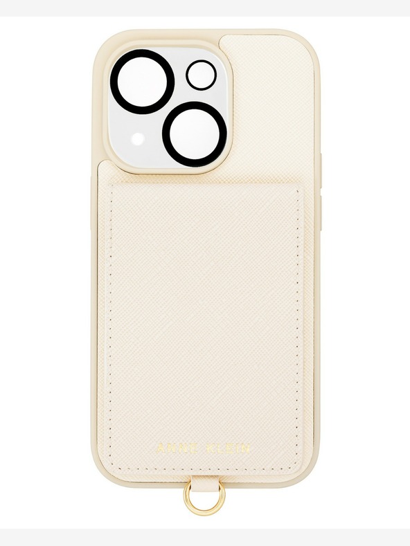 Anne Klein Husă Anne Klein Cream pentru iPhone 13/14