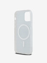 DKNY PC/TPU Repeat Pattern Tonal Stripe Magsafe Back Cover pentru iPhone 12/12 Pro Bej DKNY