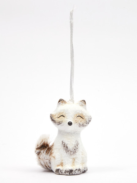 Kaemingk Decorațiune albă de Crăciun Kaemingk - Fox