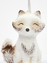 Kaemingk Decorațiune albă de Crăciun Kaemingk - Fox