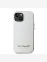 Karl Lagerfeld Husă spate Grained PU Hotel RSG pentru iPhone 15 Grey Karl Lagerfeld