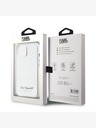 Karl Lagerfeld Husă spate Grained PU Hotel RSG pentru iPhone 15 Grey Karl Lagerfeld