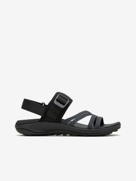Merrell Negru Sandale în aer liber pentru femei MERRELL District 4 Backstrap