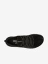 Merrell Pantofi barefoot din piele întoarsă pentru femei, negri MERRELL Wrapt