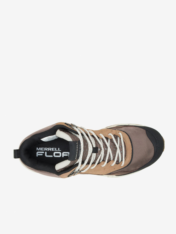 Merrell Brown Adidași de gleznă în aer liber pentru bărbați MERRELL Speed Solo Mid Waterproof