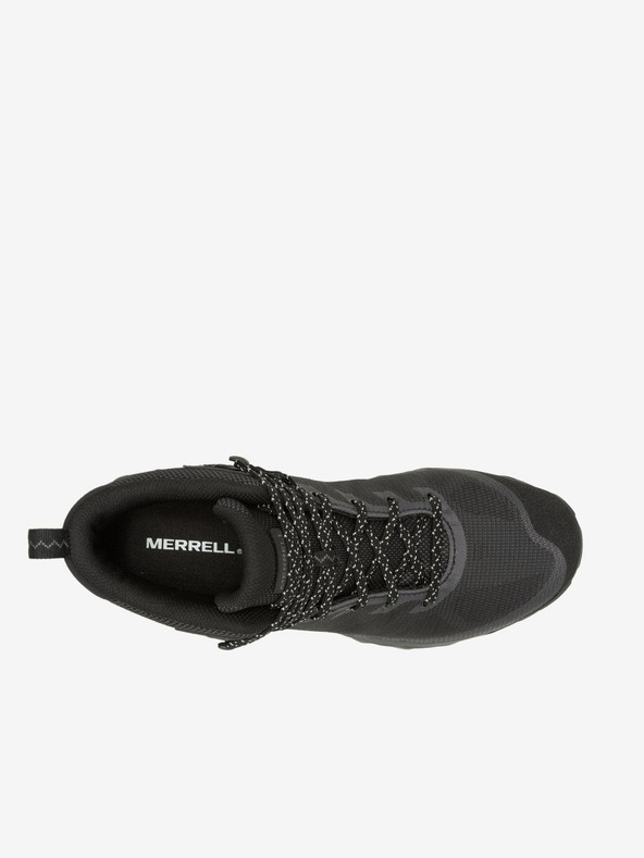 Merrell Black Adidași în aer liber pentru bărbați cu gleznă MERRELL Speed Eco Mid Waterproof