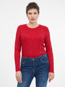 Orsay Tricou roșu cu mânecă lungă pentru femei ORSAY