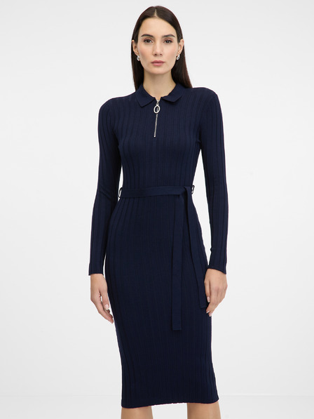 Orsay Rochie midi albastru închis pentru femei ORSAY