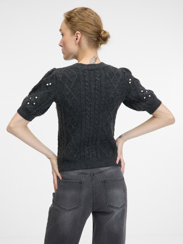 Orsay Pulover de dama gri inchis ORSAY