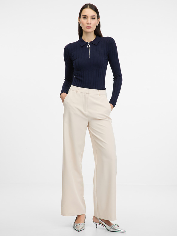 Orsay Pulover pentru femei albastru închis ORSAY