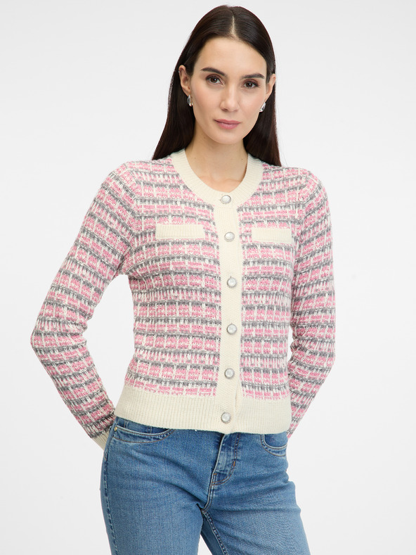 Orsay Cardigan pentru femei roz deschis ORSAY