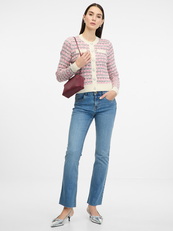 Orsay Cardigan pentru femei roz deschis ORSAY