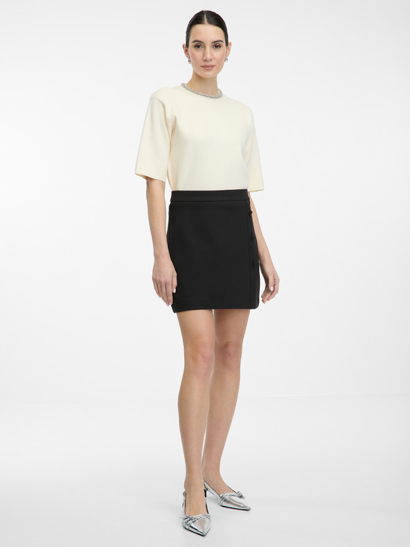 Orsay Fustă neagră pentru femei ORSAY