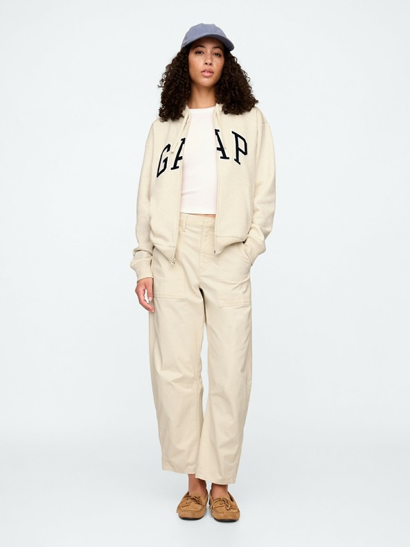GAP Hanorac cu logo și fleece GAP